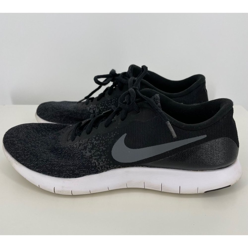 NIKE Womens Sneakers Black Gray Size 10.5 Flexible Lightweight